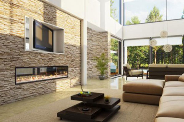Is stone art replacing wall units?
