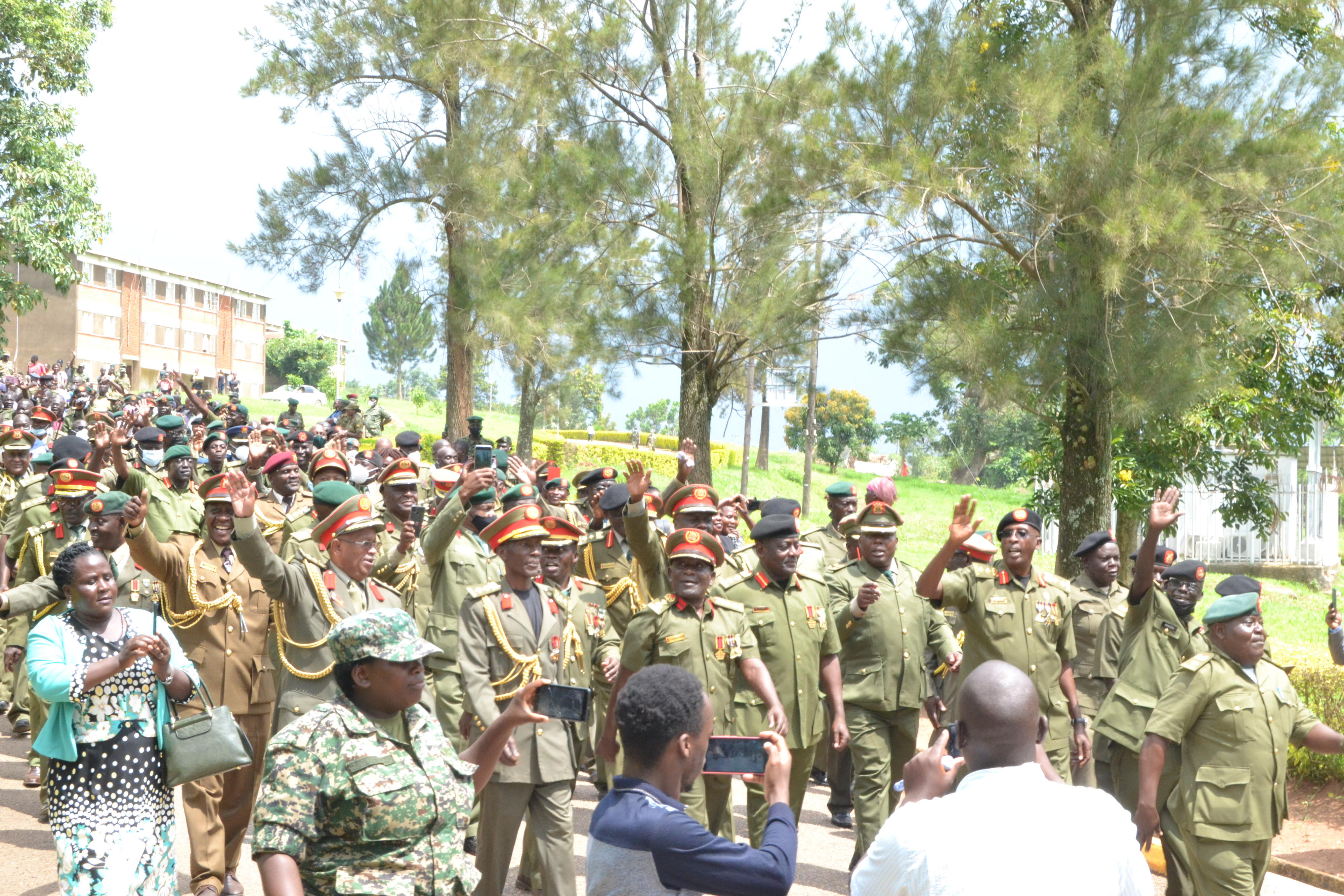 UPDF retires 260 senior officers Monitor