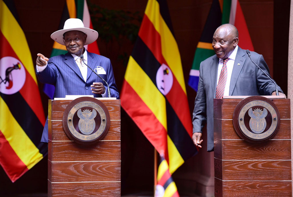 El presidente sudafricano viajará a Uganda para un viaje de trabajo de dos días