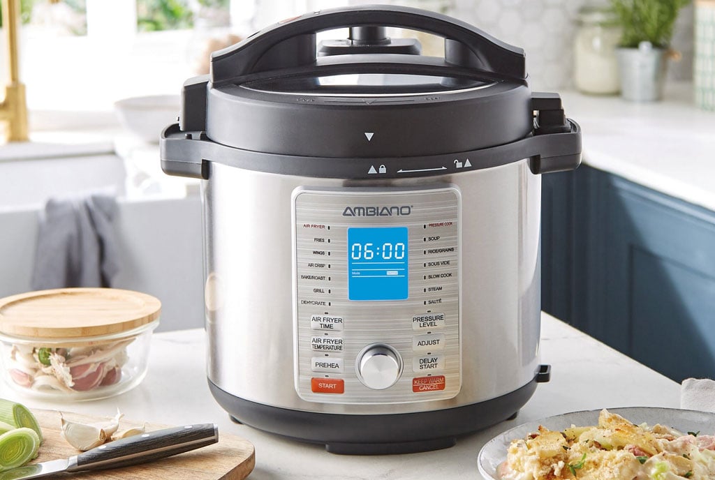 The electric pressure cooker is here