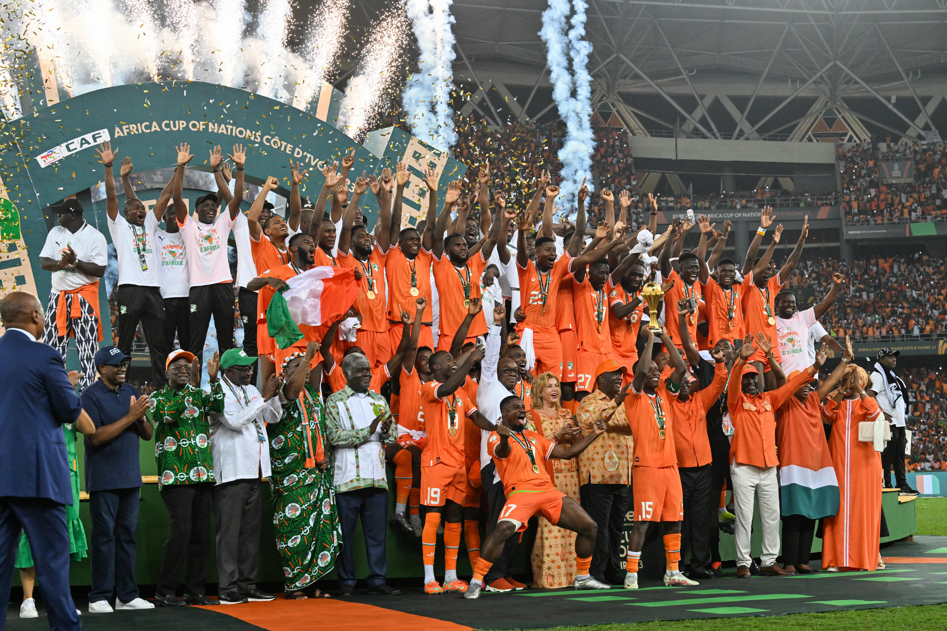 Ivory Coast players given bonuses, villas for AFCON triumph Monitor